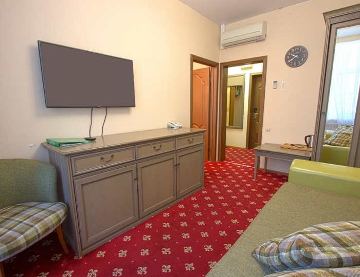 «Люкс» 2-местный 2-комнатный, Корпус «Севастополь» - Санаторий «Елочки Минфина РФ» Домодедово